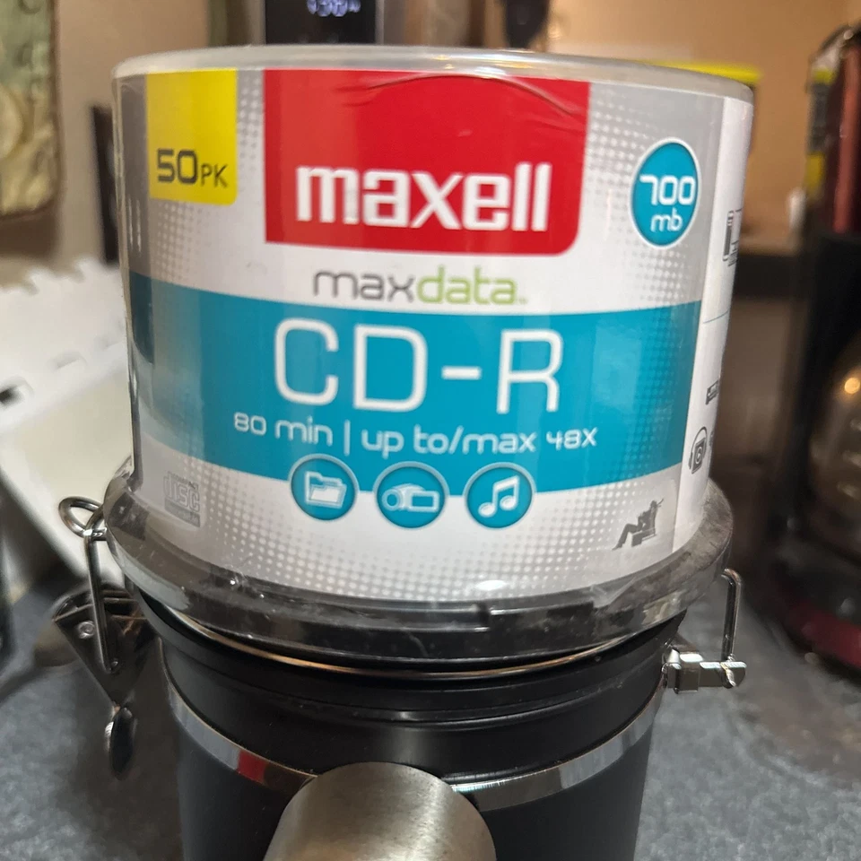 Maxell 50 Pack CD-R 700mb 80min up to 48x Recordable Media Discs-MAX648250 (NEW) - Image 1 of 1