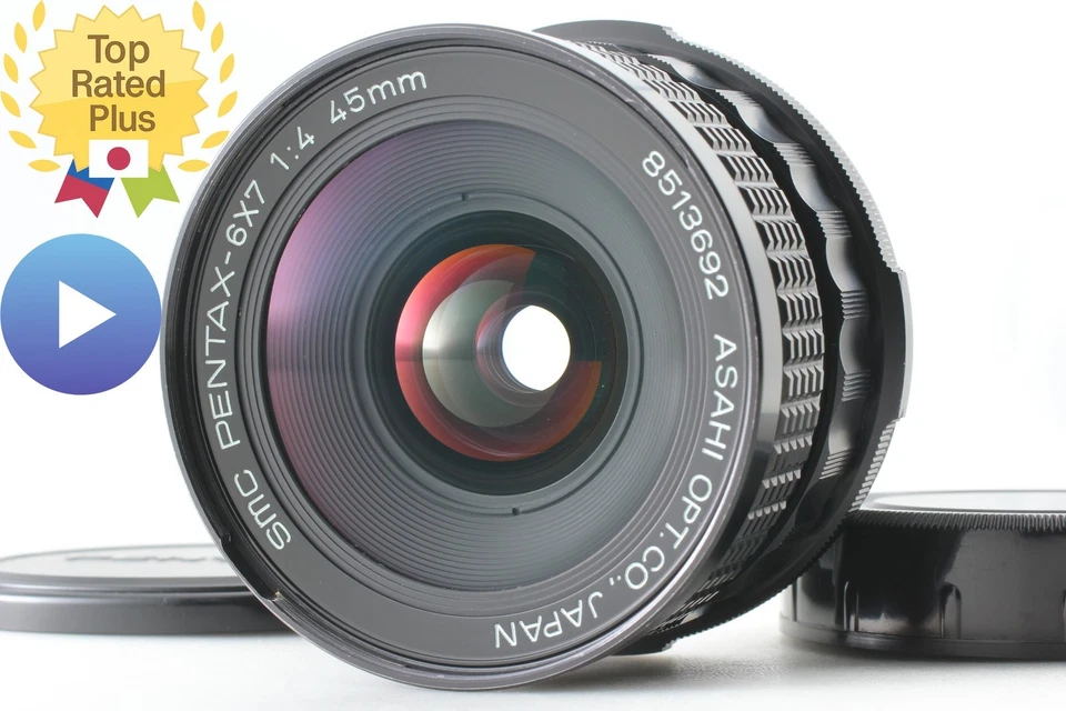 [Casi como nuevo] Lente gran angular SMC PENTAX 67 45mm f/4 último modelo... - Imagen 1 de 4