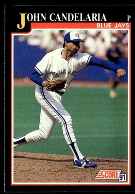 1991 Score John Candelaria Toronto Blue Jays #791 - Image 1 of 2
