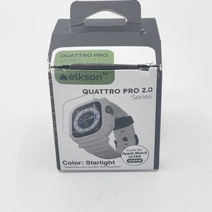 NOWOŚĆ Elkson Quattro Pro Series 2.0 do Apple Watch Ultra 49MM Starlight - Zdjęcie 1 z 5