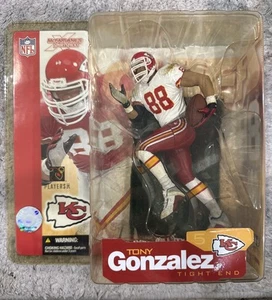 McFarlane NFL Series 5 TONY GONZALEZ White Jersey Variant Figure Series 5 - Picture 1 of 3
