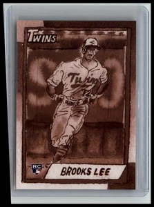 2025 Topps Shoebox Treasures Andy Friedman  Sepia  11/50  Brooks Lee - Picture 1 of 2