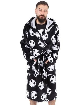 Albornoz para hombre Disney Pesadilla antes de Navidad Black Jack Skellington Foto 1 de 4