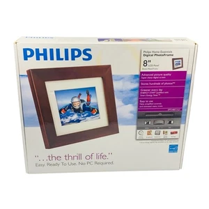 Phillips SPF3480T/G7 8” LCD Digital Picture Frame - Picture 1 of 7