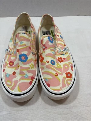 Zapatillas sin cordones con estampado floral VANS OFF THE WALL para mujer 5,5 Foto 1 de 4
