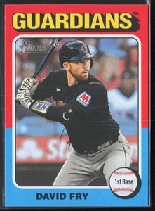 2024 Topps Heritage #654 David Fry - Picture 1 of 2