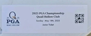  2025 PGA Championship  Tickets- NC Sunday Hard Ticket Scottie Scheffler  - Picture 1 of 2