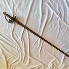 Original 1820 French Chatellerault Broadsword Custom Forged Hilt Marshalâ€™s Sword