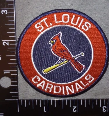 ST LOUIS CARDINALS BASEBALL IRON ON PATCH