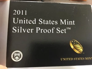 2011 US silver proof set w/ box and papers - Picture 1 of 1