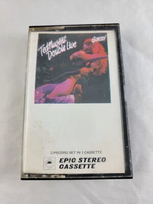 TED NUGENT Cassette Tape DOUBLE LIVE GONZO 1978 Hard Rock Tested - Image 1 of 4