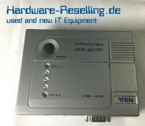Aten CS-142 MiniView KVM SWITCH mit Kabel ohne Netzteil - Bild 1 von 2