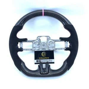 For Ford Mustang 2018-2023 Shelby GT350/GT350R real carbon fiber steering wheel - Picture 1 of 9