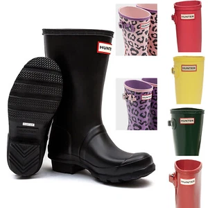 Kids Hunter Boots Waterproof Rain Boot Boy Girl Youth Size Boots NEW - Picture 1 of 66