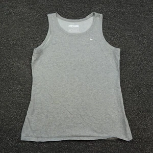 Nike Tank Top Youth XL Gray Dri-Fit Sleeveless Breathable Running Gym Boys - Picture 1 of 9