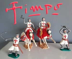 Medieval Crusaders, Swoppets, Model toys by Timpo UK 60/70's - Picture 1 of 11