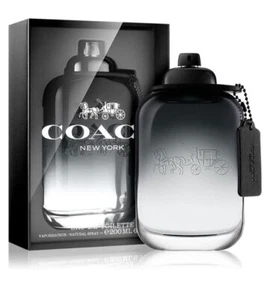 ~BRAND NEW IN BOX & SEALED COACH NEW YORK 200ML EDT SPRAY BY COACH FOR MEN JUMBO - Picture 1 of 1