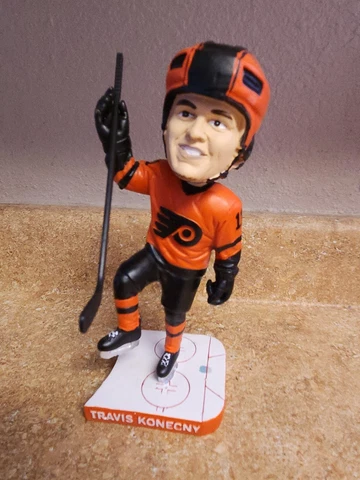 Travis Konecny Bobblehead Philadelphia Flyers Wells Fargo Center NHL Cover