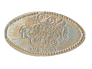 Rainforest Cafe Chicago Frog Eyes Froggy Coin Elongated Penny Collector Souvenir - Picture 1 of 9