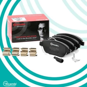 KIT PASTIGLIE FRENO BREMBO P23087 LATO ANTERIORE FIAT GRANDE PUNTO IDEA 1.3 MJET - Imagen 1 de 9