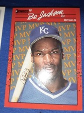 1990 Donruss Bonus MVP's Kansas City Royals Baseball Card #BC1 Bo Jackson