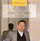 Siegfried Lorenz Vier Ernste Ges&#228;nge (CD)