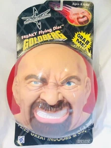 1999 WWF WWE Goldberg WRESTLING VINTAGE FREAKY FLYING DISC. LIFELIKE - Picture 1 of 9