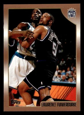 1998-99 Topps #117 Lawrence Funderburke - Image 1 of 2