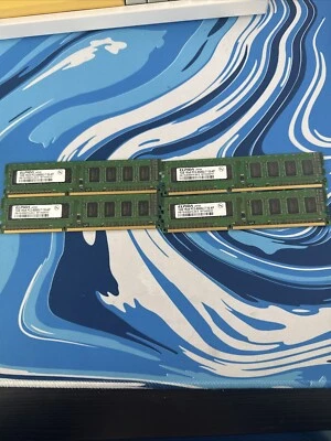 Elpida 4x1GB PC3-8500U-7-10-AP RAM - Image 1 of 2