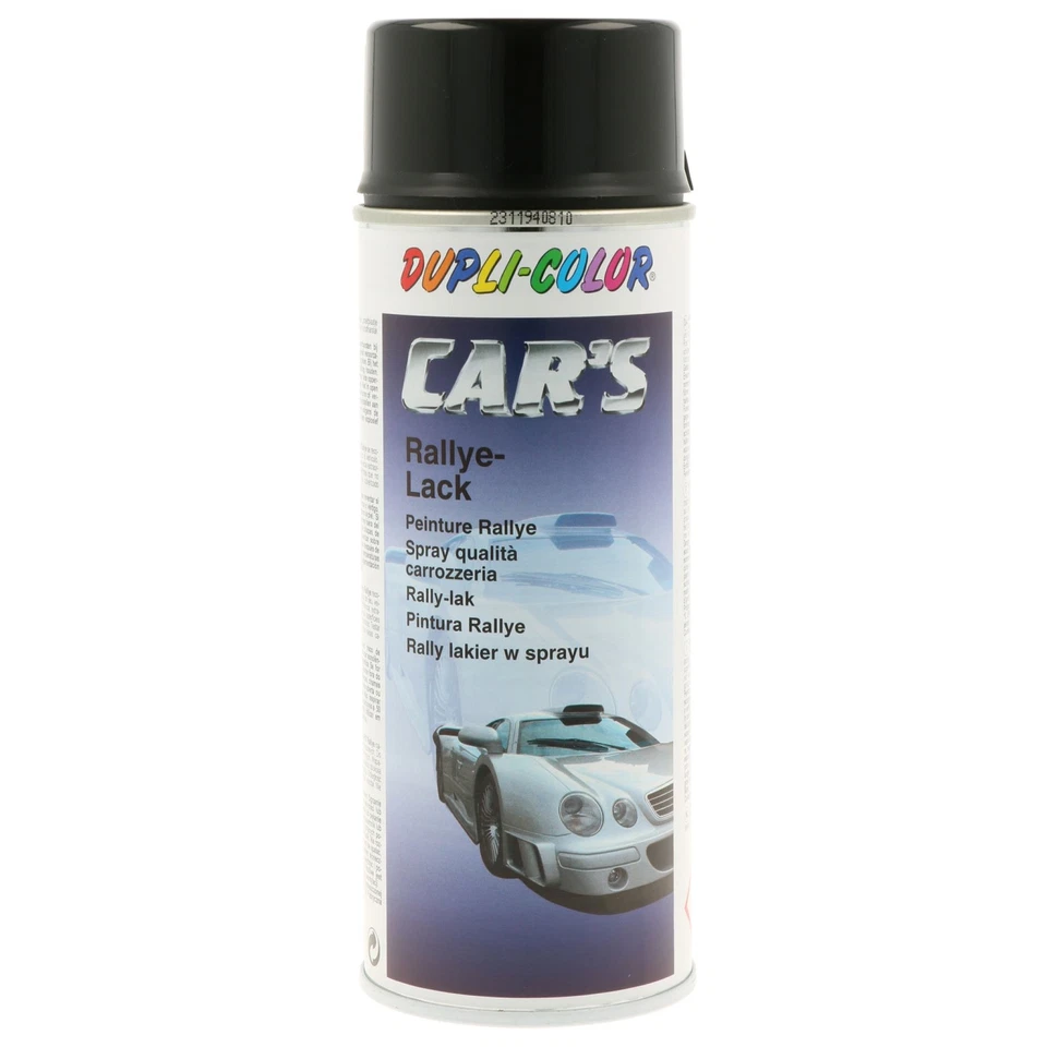 DupliColor Car's Rallye-Lack schwarz glänzend (400ml) - Bild 1 von 1