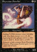 MTG magic cards 4x x4 Light Play, English Phyrexian Prowler Nemesis