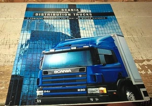 Folleto de ventas originales de camiones Scania 1987 - Imagen 1 de 8