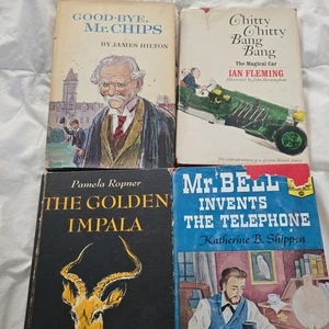 Classic Vintage Hardcover Books 4 Lot, solid first printing VG - Picture 1 of 21