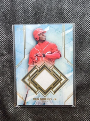 2020 Topps Diamond Icons Ken Griffey Jr Game Worn Jersey Patch /10 - Image 1 of 2
