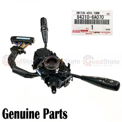 Genuine Toyota LandCruiser 80 Series HZJ HDJ Indicator Wiper Light Switch Stalk - image 1 of 4