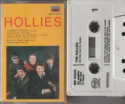 The Hollies – The Hollies Self-Titled Cassette Tape - Image 1 of 2