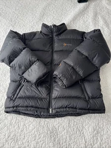 Moonstone Hombres Plumón de Ganso Negro Cremallera Completa Aislante Chaqueta Cálida Grande - Imagen 1 de 6