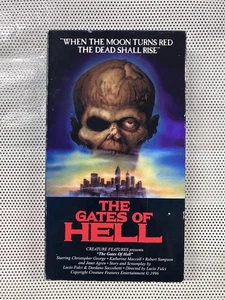 The Gates Of Hell VHS Horror 1996 Fulci Complete - Picture 1 of 4