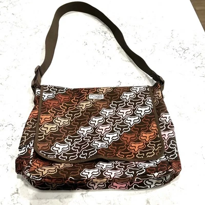 Fox Girls Shoulder Bag Brown Multicolor Y2K Messenger Bag - Image 1 of 4