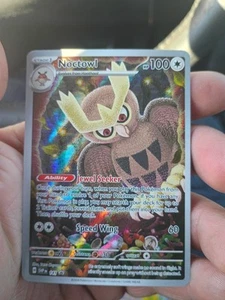Noctowl 141 Sv: Scarlet & Violet Promo Karten Holo - Bild 1 von 4