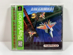 Air Combat (PlayStation 1 PS1) Greatest Hits COMPLETO Y PROBADO EN CAJA - Imagen 1 de 4