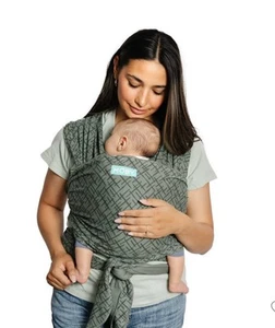 Moby Classic Wrap Baby Carrier - Olive Etch Brand New in Box - Picture 1 of 3
