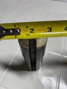Keyway Broach Bushing Guide, 1-5/8" x 3-7/16", 3/8" Slot, Collared - Y150 - Picture 1 of 2