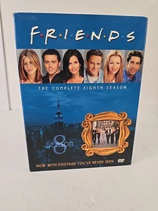 Friends - The Complete 8th Season (DVD, 2001, 4-Disc Set, Four Disc Set) - Picture 1 of 11