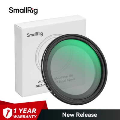 SmallRig MagEase Magnetic VND Filter Kit ND2-ND32 (1-5 Stop) 52mm 4215 - Image 1 of 4