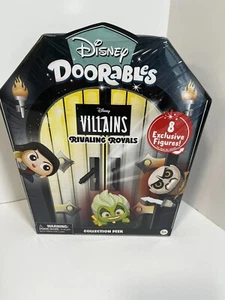 New Disney Doorables Villains Rivaling Royals 8 figures. Possible bonus figure. - Picture 1 of 4