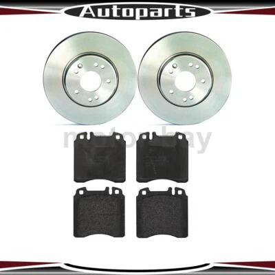 Pastilhas de freio dianteiro e rotores Brembo para Mercedes-Benz 300SL 1990 1991 1993 1992 - Imagem 1 de 4