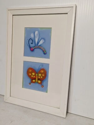 Morrow's Bugs Butterfly & Dragonfly Framed Print 20" X 14" - Anthony Morrow - Image 1 of 4