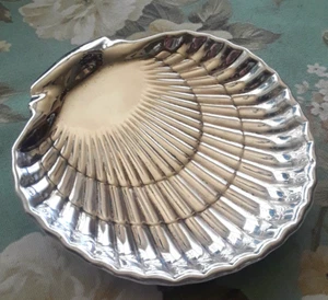 VNTG Gorham Sterling Silver Footed Shell Dish 42677-1◇XLNT◇6”◇154 G◇No Monogram - Picture 1 of 12