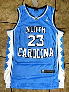 Michael Jordan Jersey #23 North Carolina Throwback Jersey Men's Blue - Picture 1 of 4